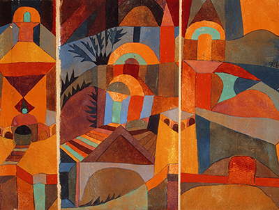 Temple Gardens Paul Klee